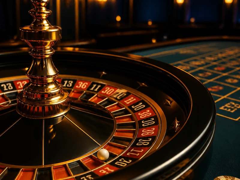 Live Roulette dealer table